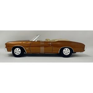 1:18 Scale 1971‎ Convertible Chevy Chevelle Orange SS 454 Special Edition Maisto